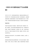 2021年中国养老地产产业全景图谱 封面