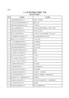 2022年老年用品产品推广目录 封面