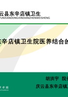 庆云县东辛店镇卫生院医养结合的工作经验 封面